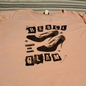 Torrid Pink Rebel Glam tshirt